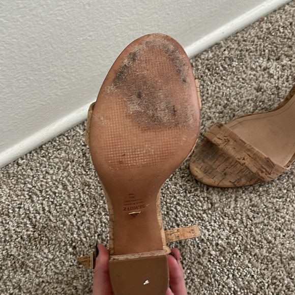 Schutz cork chunky heel - Picture 5 of 5